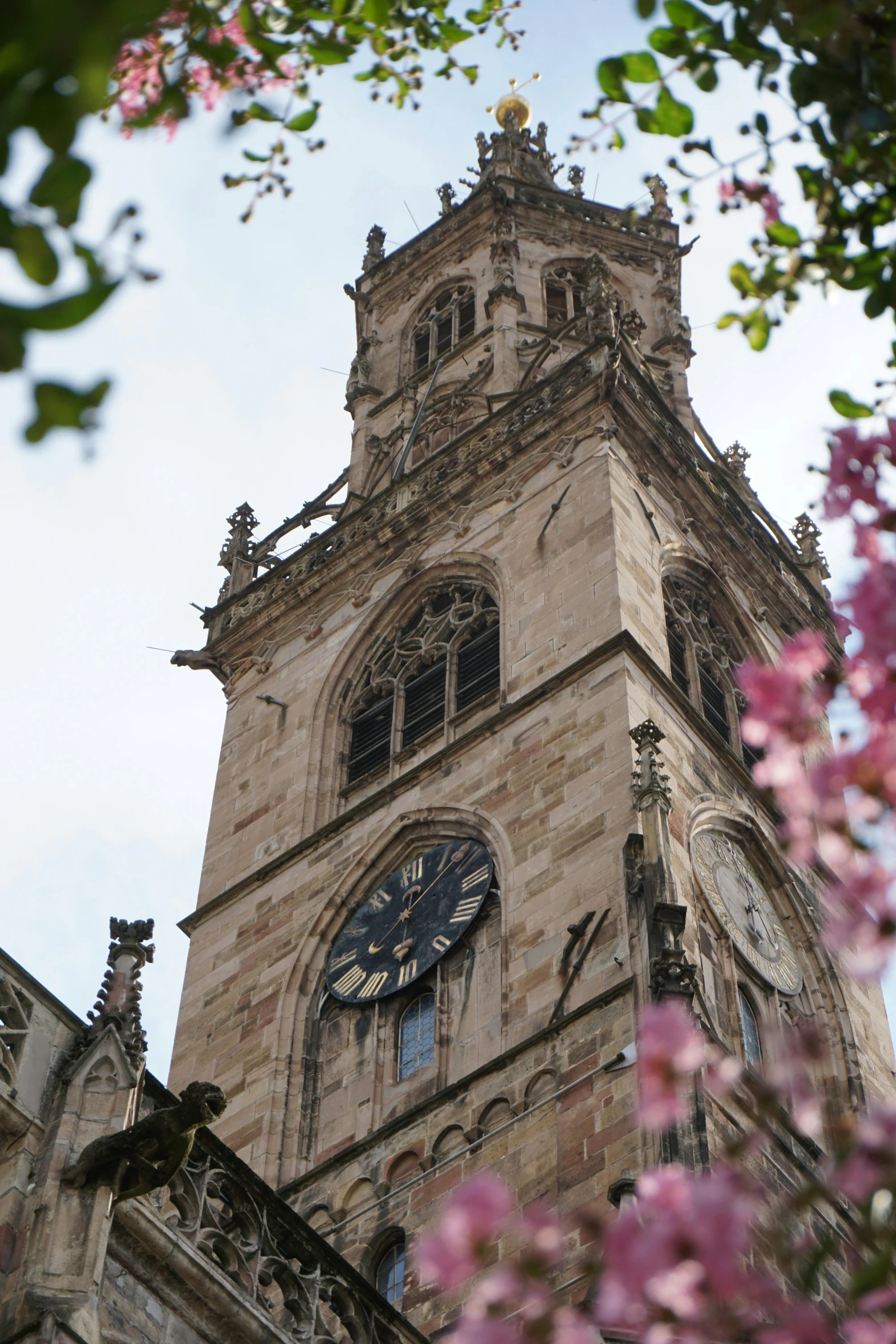 this is an image of a beautiful castle with a clock