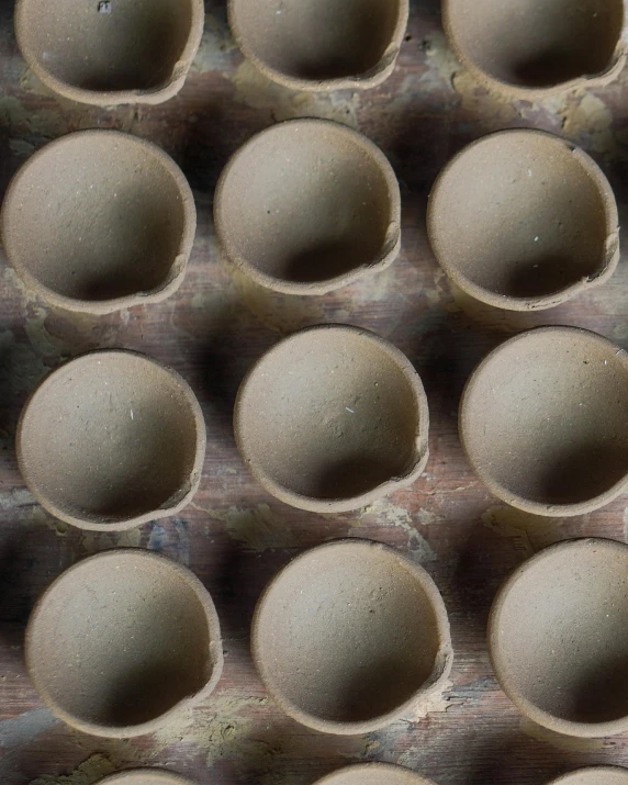 the holes in the cement are filled with cement