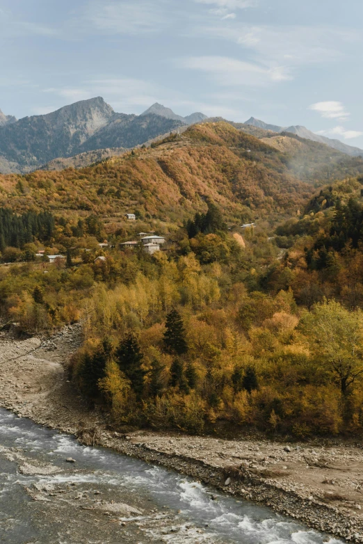 an image of a scenic river in the mountains