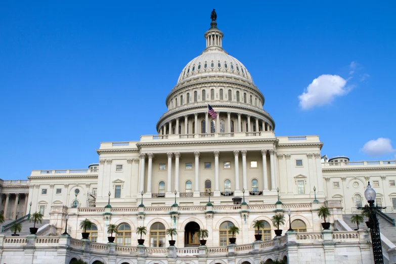 the dome of the us capitol building in washington d c