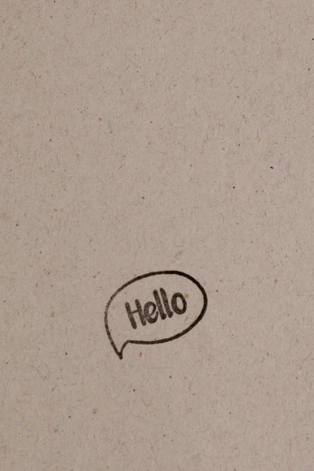 a picture with the word hello drawn in it