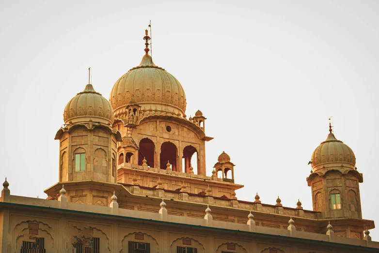 a very tall building with a massive dome