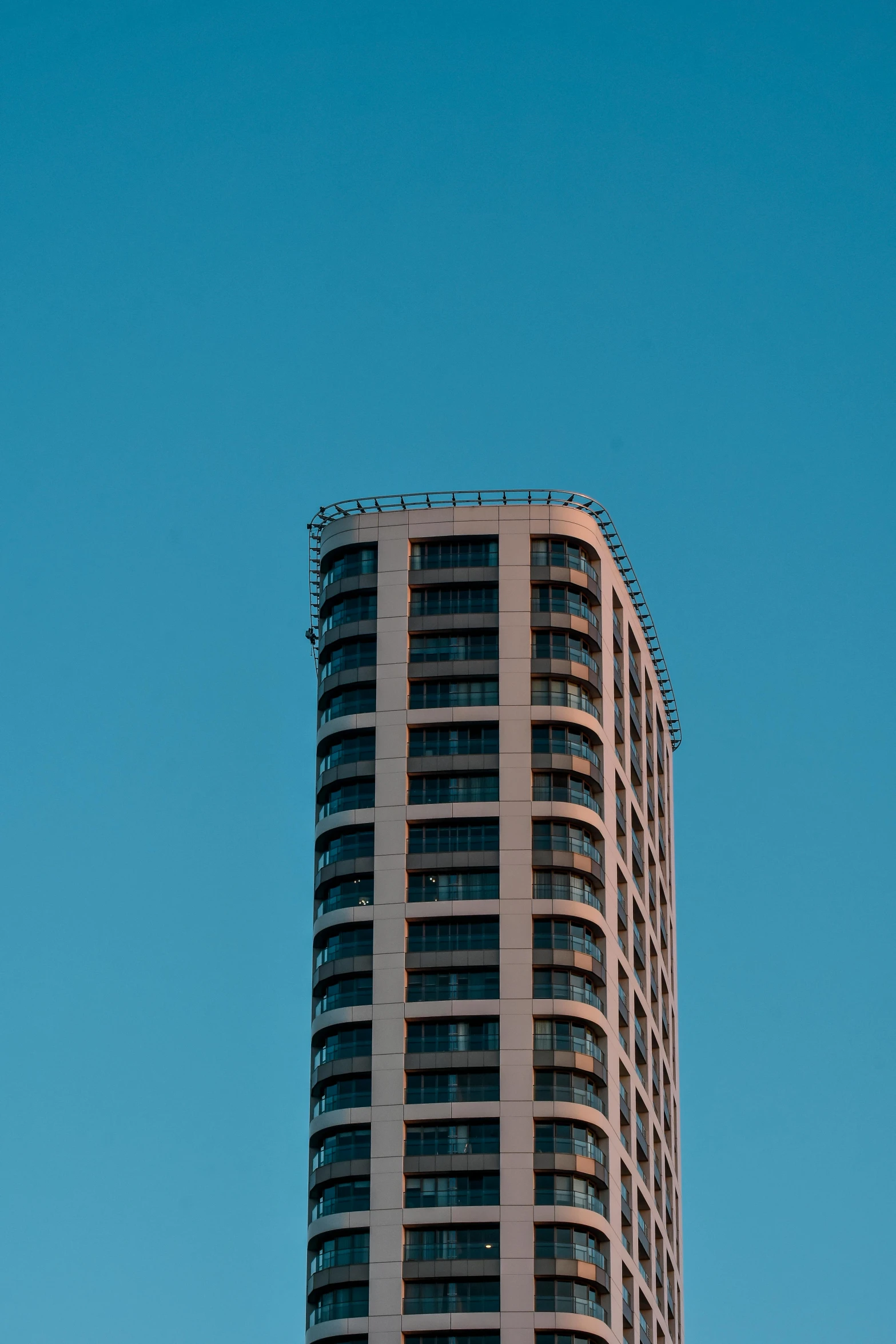 a large tall tower with some sort of clock on it