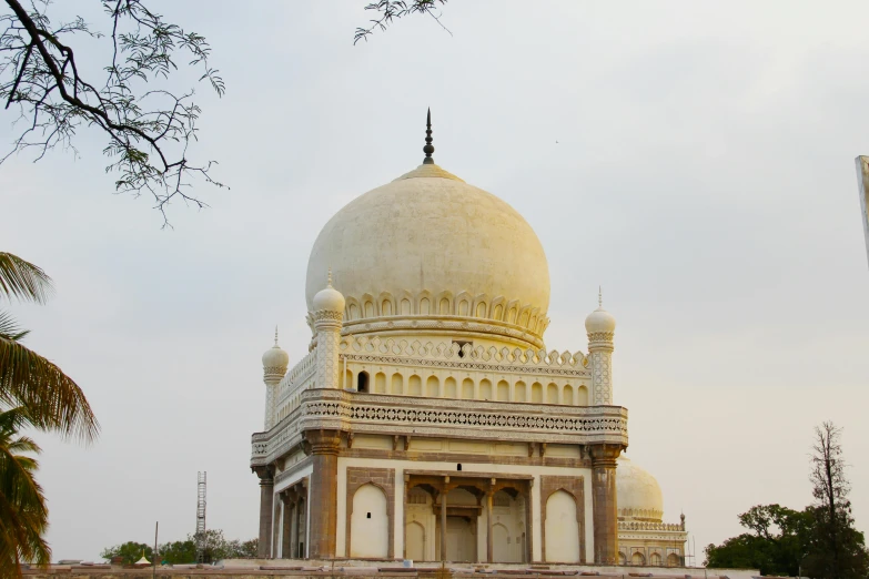 a very large domed building with domes on top