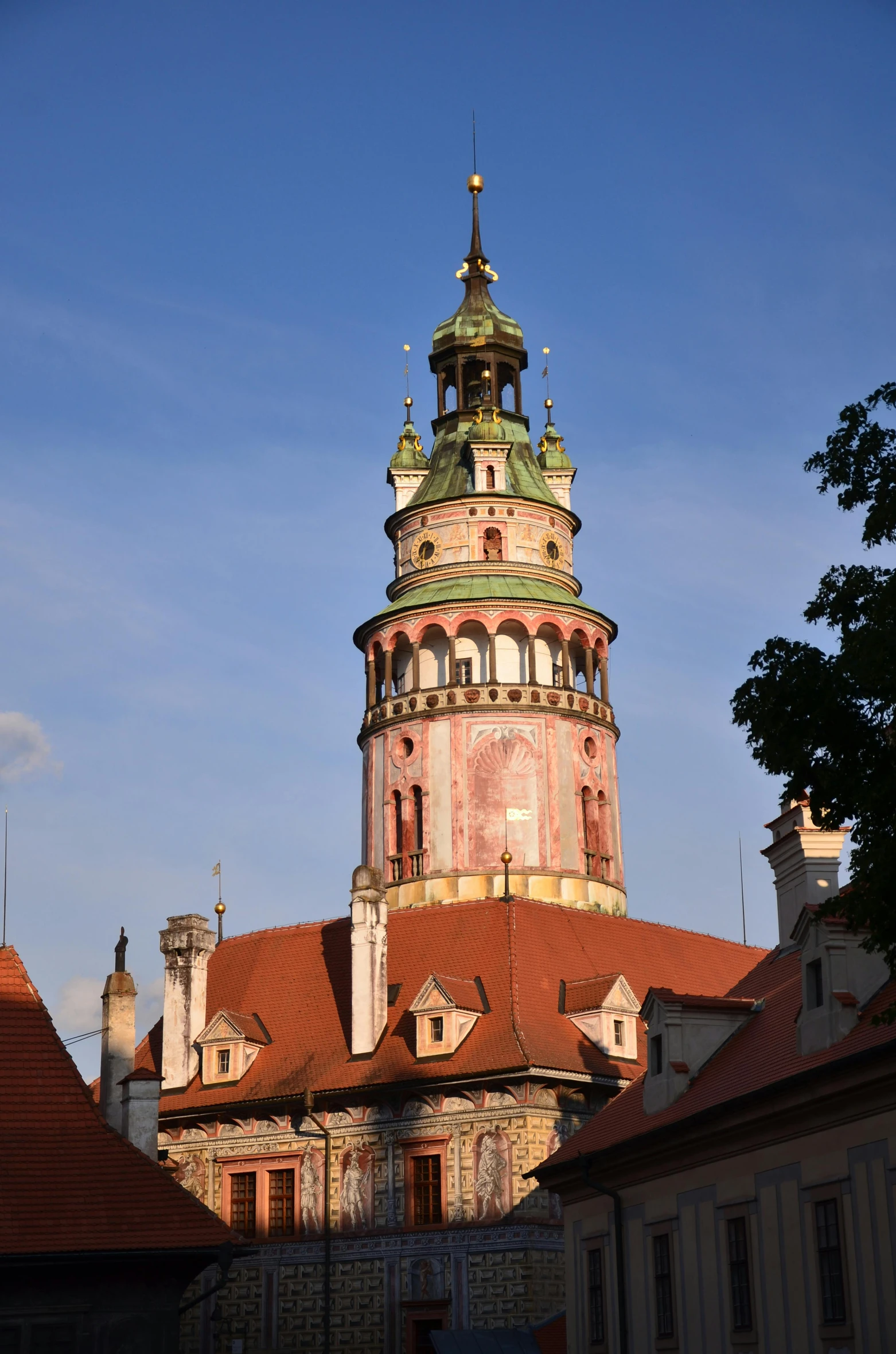 this is an old building with a steeple on top