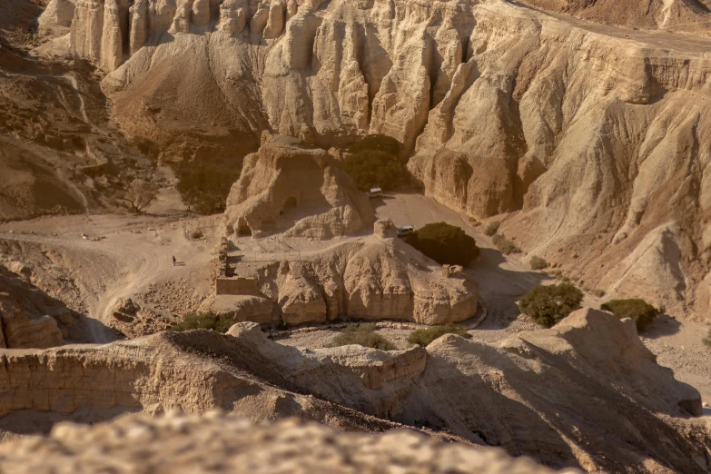 a beautiful canyon with some rock formations around it