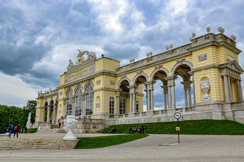 the building in which there are two people