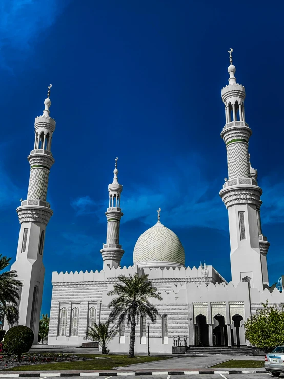 a building with several domes on top of it