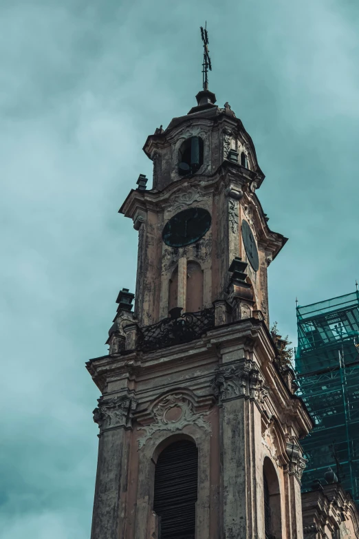 a very large building with a clock tower