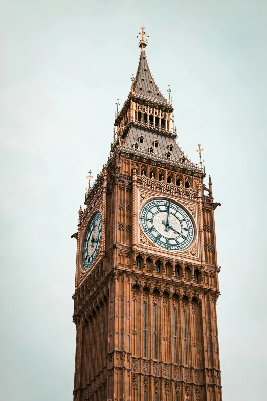 a very tall tower with a clock at the top