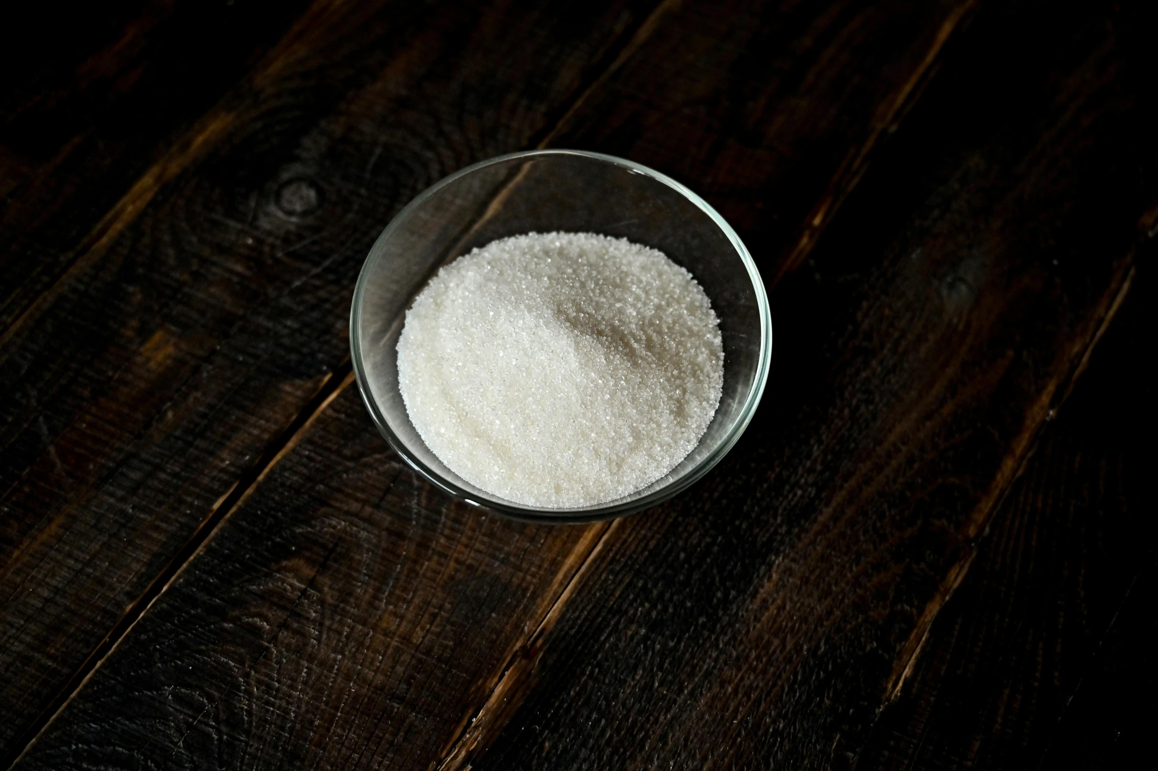 the sugar has been added to the top of the bowl