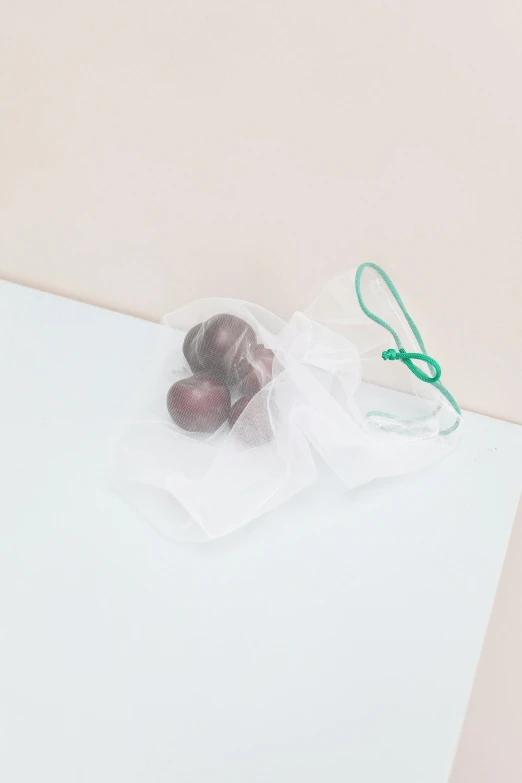 a pair of organ bags on top of a white table