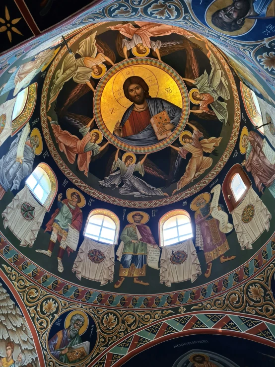 the interior of the cathedral in ukraine