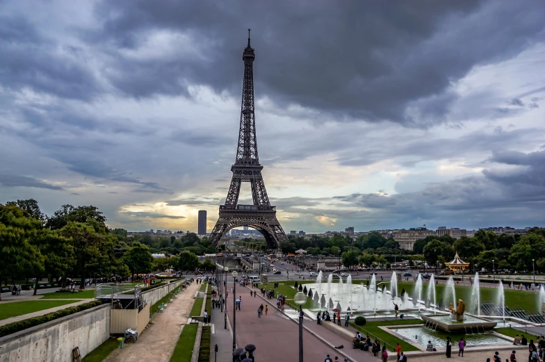 the eiffel tower is a symbol of paris, the capital and most important landmark in france