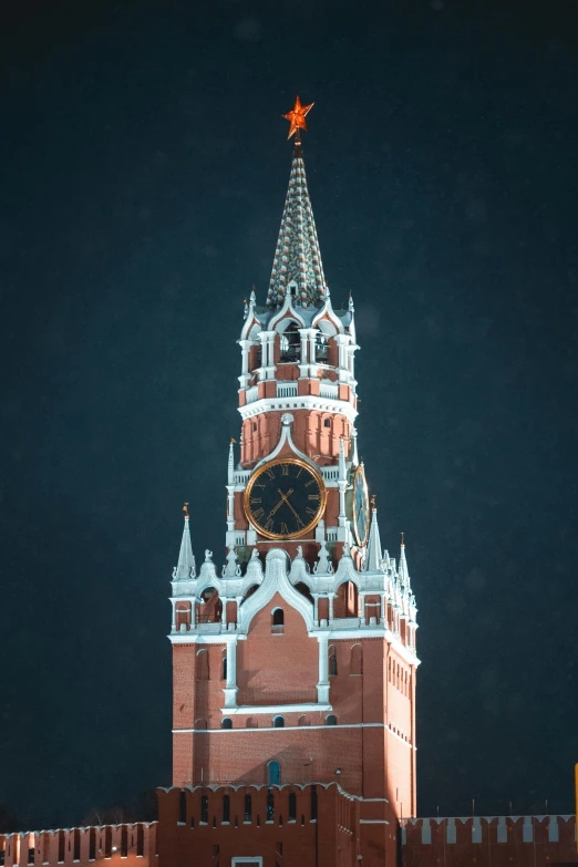 a big clock that is on the side of a building