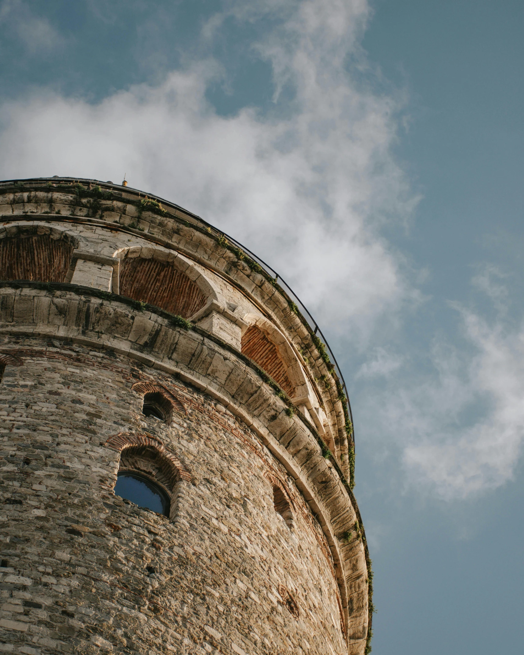 a tall tower with a clock on top