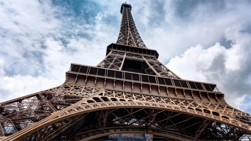 the base of the eiffel tower in paris