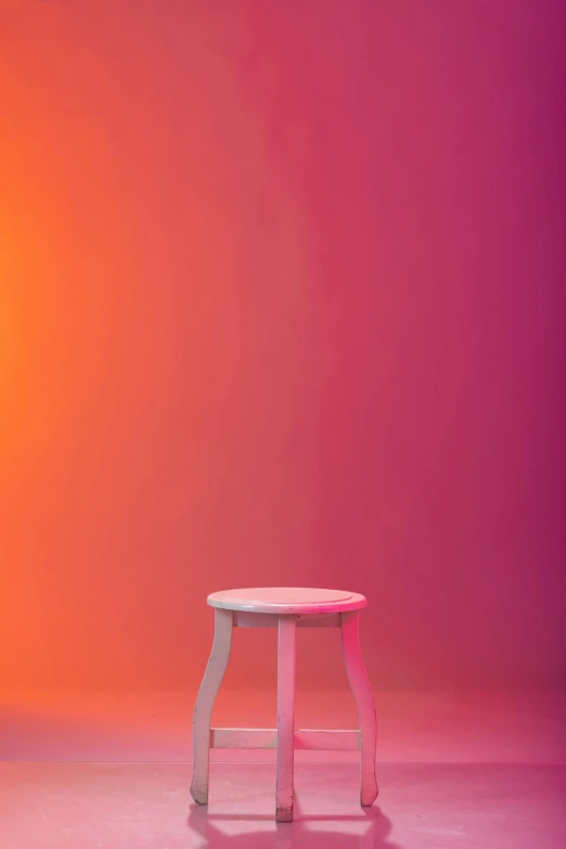 this is an image of a small wooden table