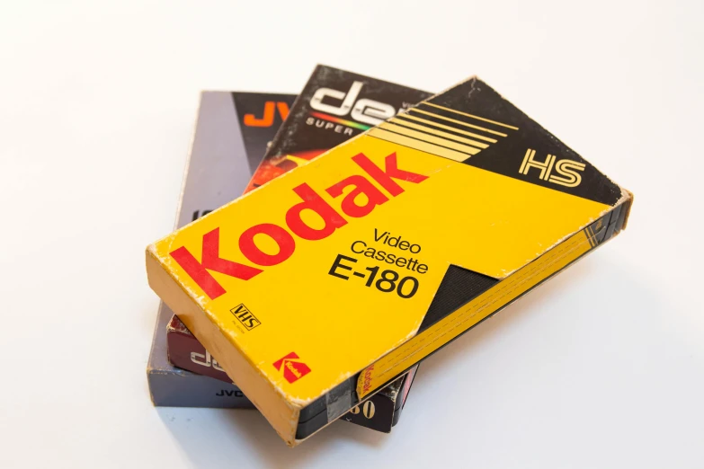 four kodak digital content in different packagings