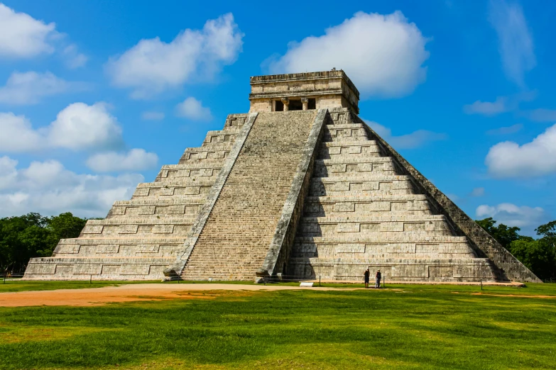 the giant pyramid is made of stone