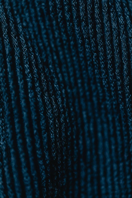 a close up s of the texture of dark blue velvet material