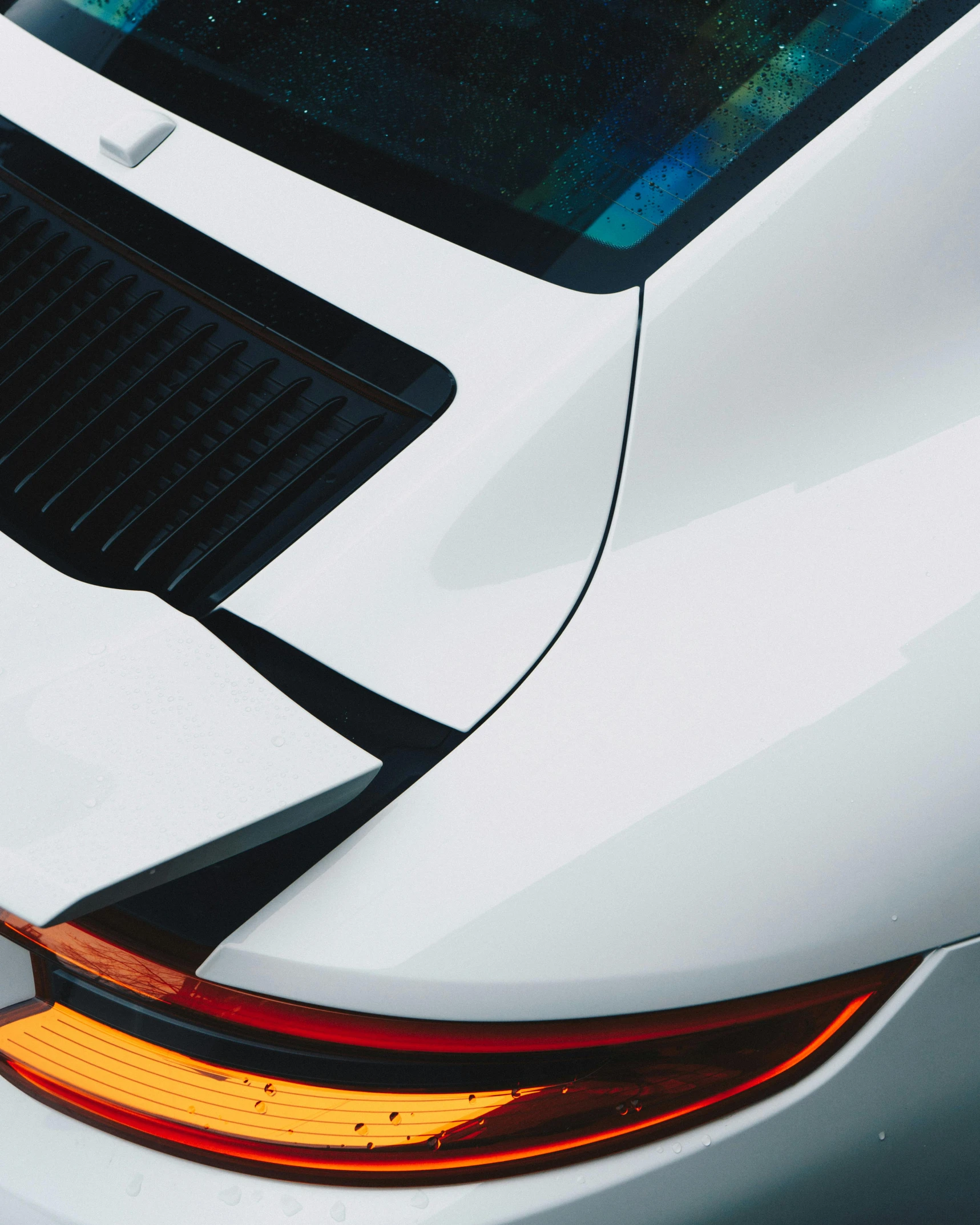 the taillight of the modern sports car