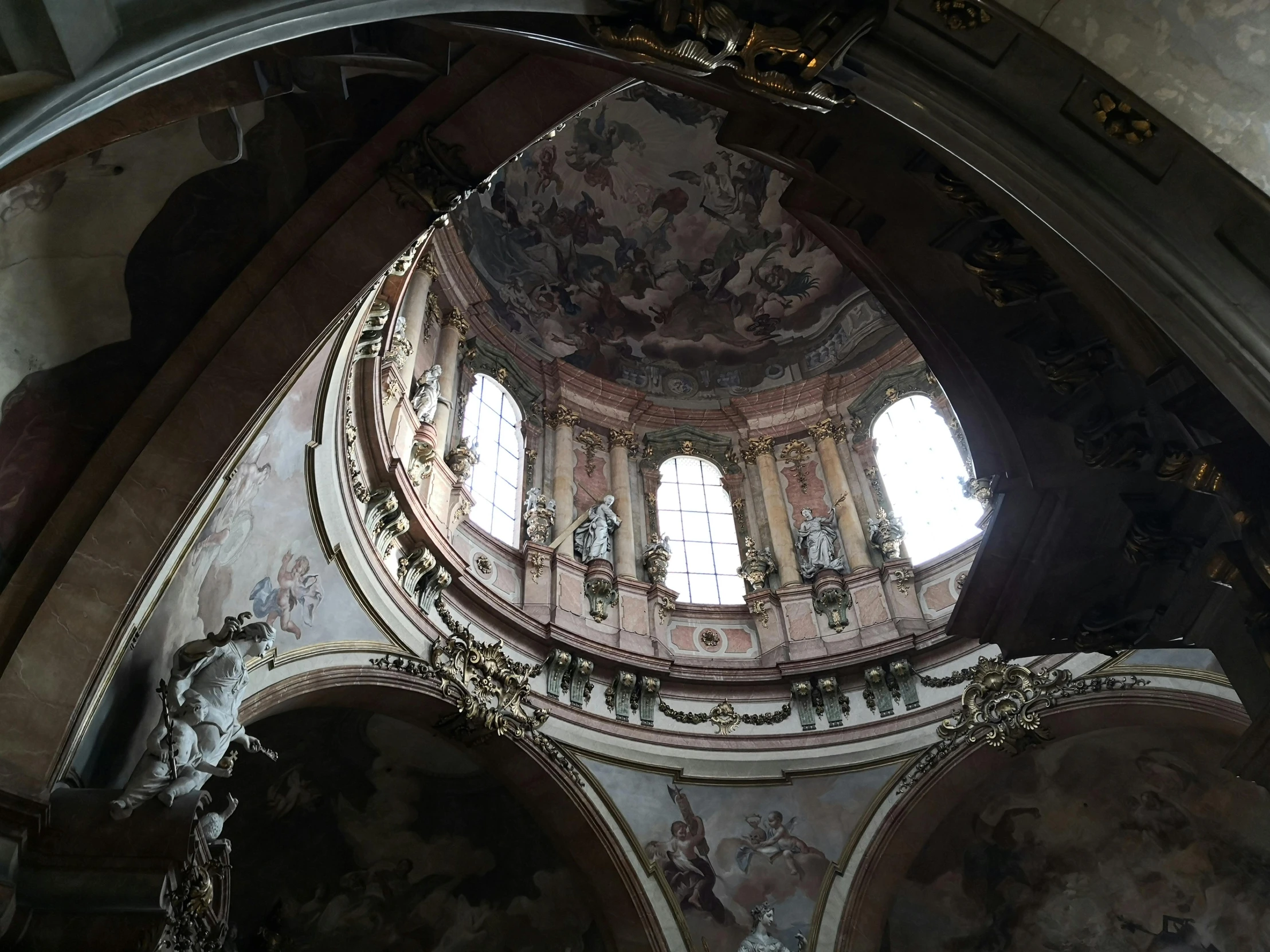 a large, beautiful cathedral with vaulted ceiling