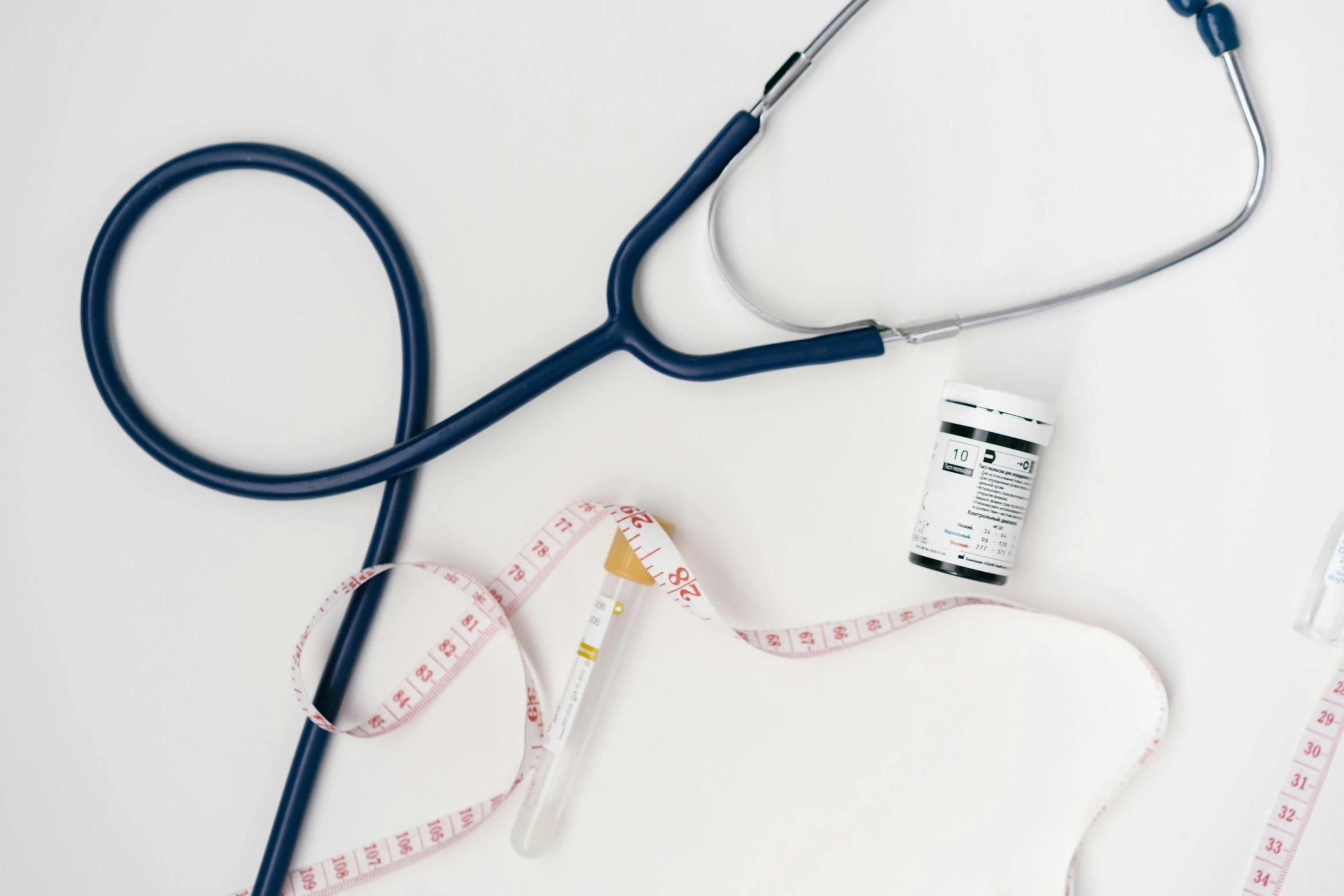 an assortment of medical equipment laying on a table