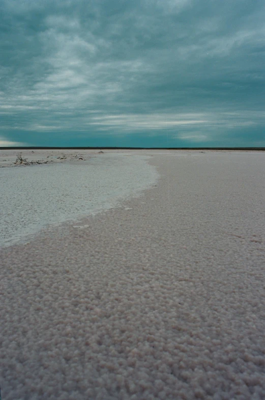 the po shows a beach area with several low lying sand