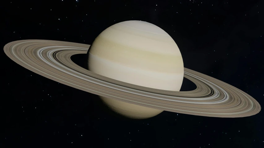 a solar system that is surrounded by rings