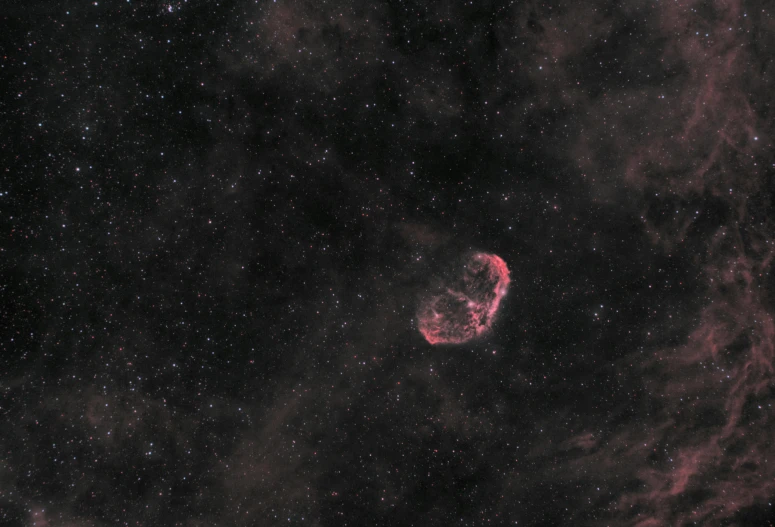 the star forming in a cloud of black clouds