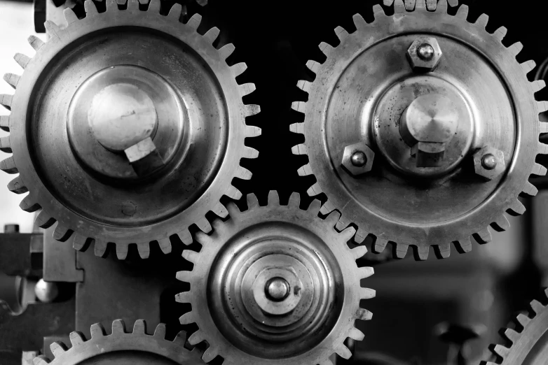 gears are shown showing one of the two identical s