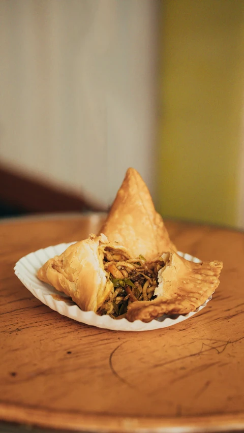 a piece of pie sitting on top of a plate