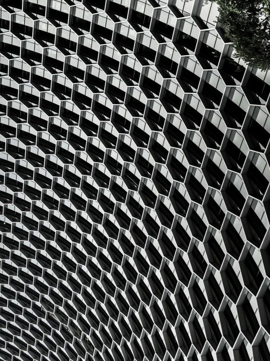 the top of a building with metal grating