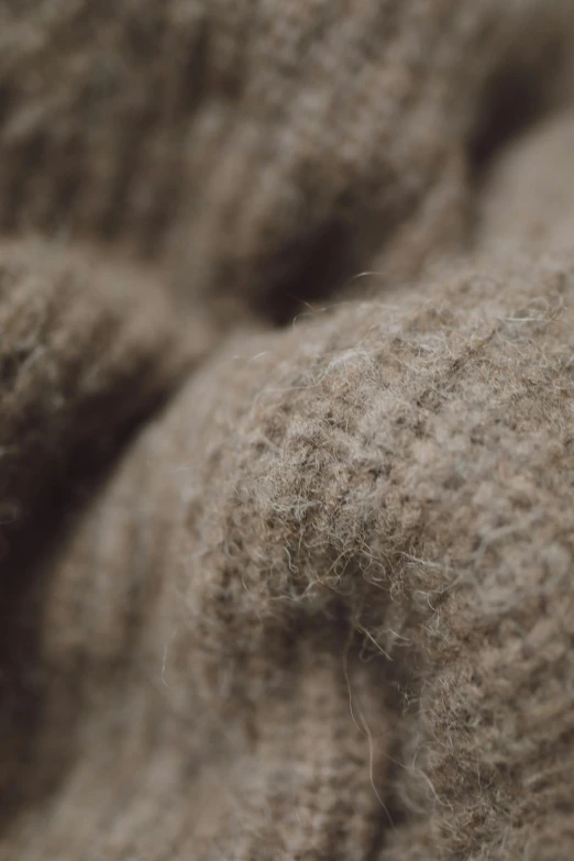 a close up of a yarn ball with a pattern