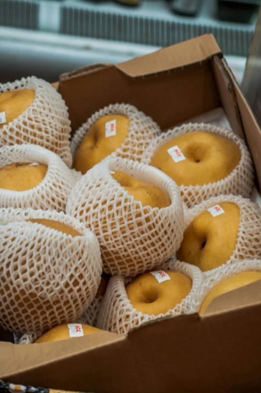 a bunch of doughnuts that are in a box