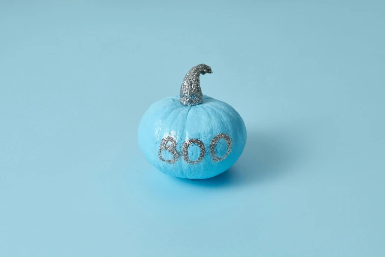 an ornament that looks like a pumpkin