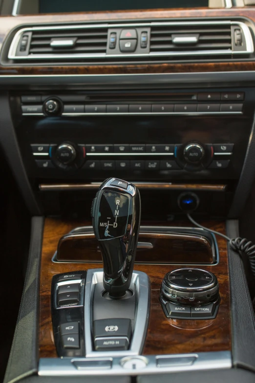 an electric vehicle radio with some controls inside