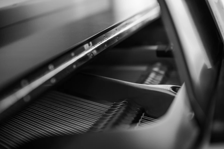 a close - up po of a keyboard inside a train