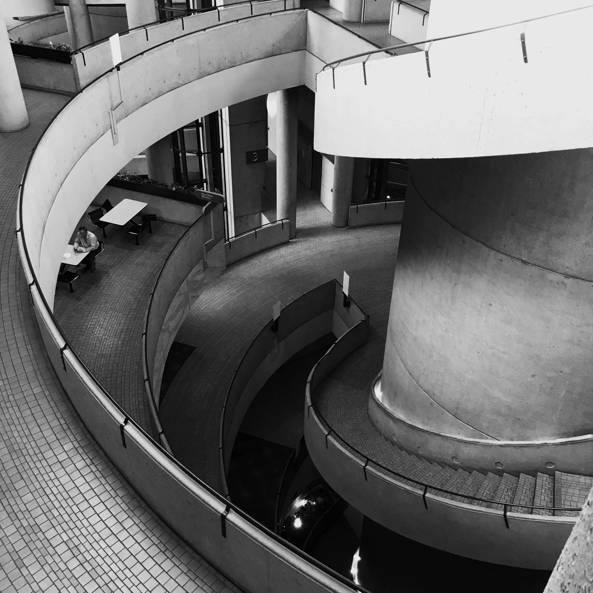 a building with stairs leading up to it