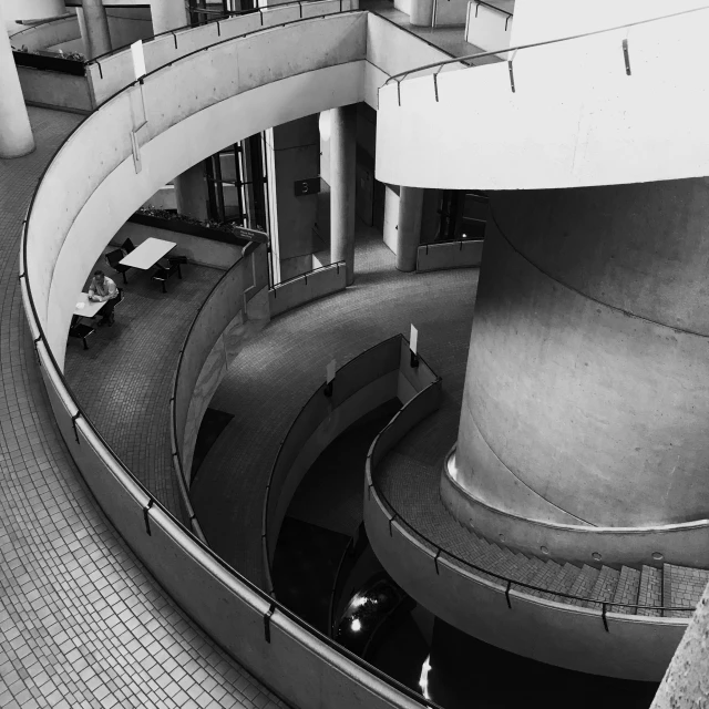 a building with stairs leading up to it