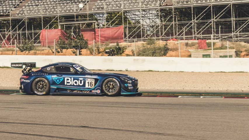 a race car with a top down on the track