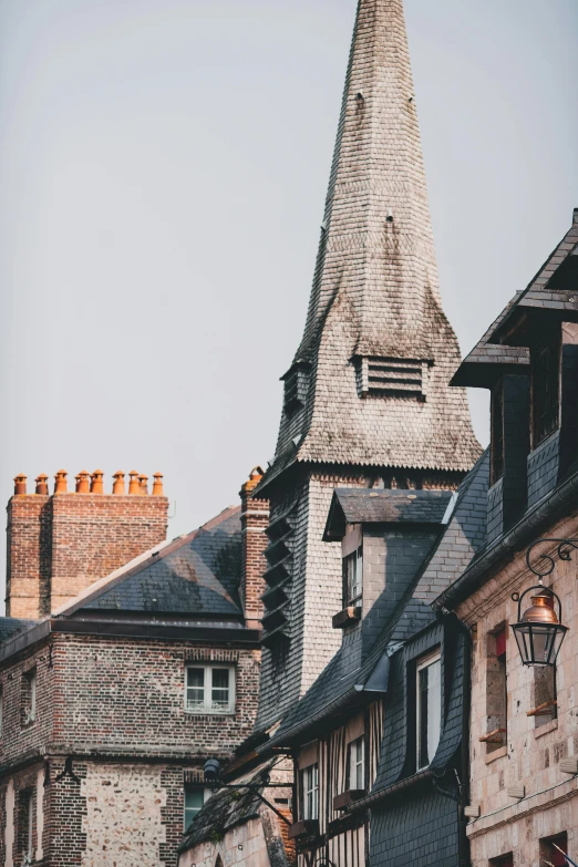 a very large tall tower with a clock on the top