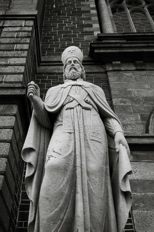 a statue of the pope of the roman catholic church