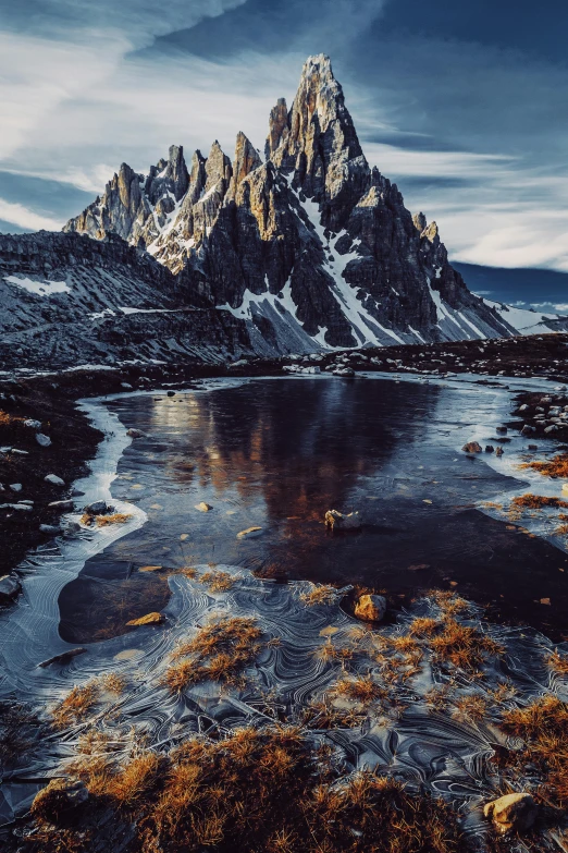 snow capped mountains are pictured in the distance