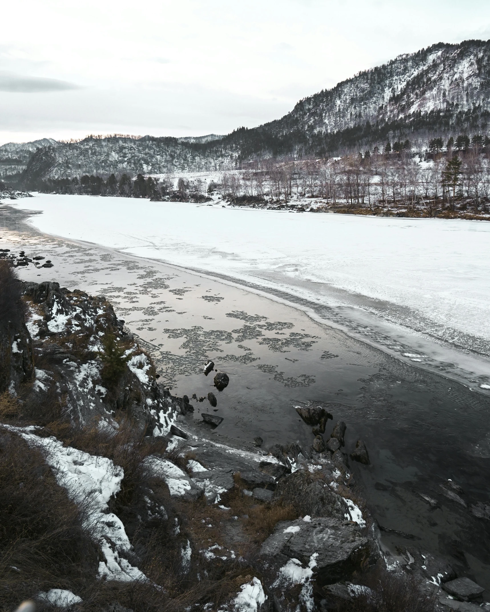 an image of a view from the shore