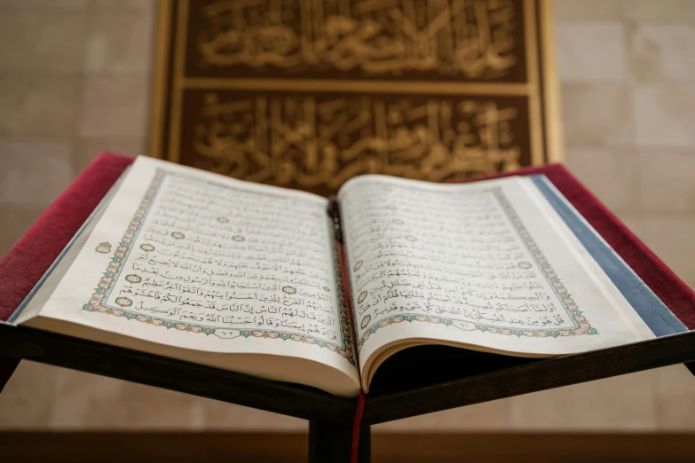 a picture of a large book on top of a table