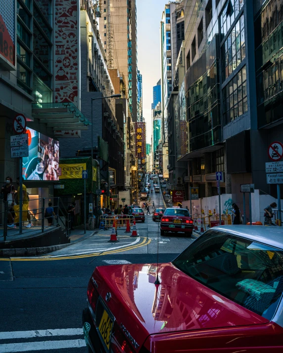 car on the street during the day time