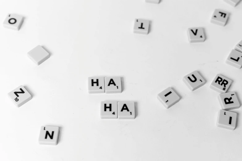 some type of scrabble with letters placed all around it