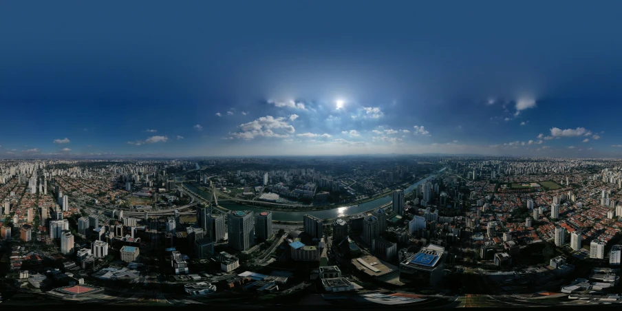 a very beautiful looking sky with a lot of clouds in it